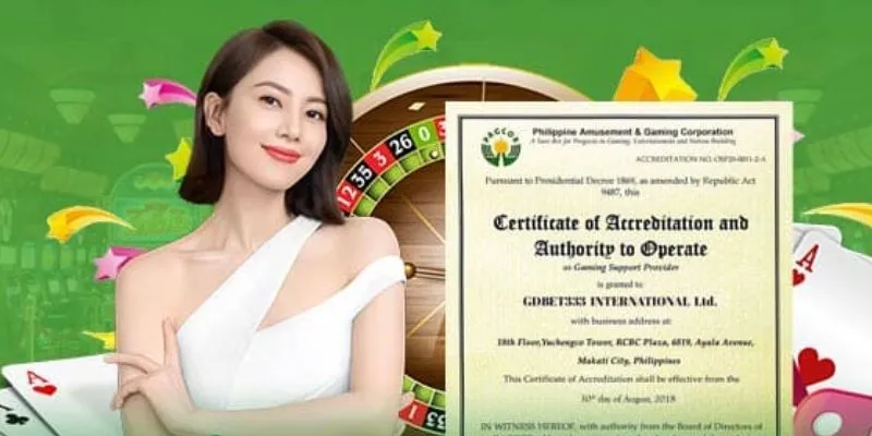 Ý nghĩa khi nhà cái 33win có giấy phép hoạt động